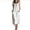 *White, variant on VBVC Women's Color Block Collar Sleeveless Midi Dress,Button Detail Shift Dress For Women,Ladies' Casual Peter Pan Collar Tunic Dress with Pockets,White,S-2XL