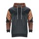 thumbnail image 3 of WILLBEST Sudaderas Navideñas para Hombre, Invierno, Otoño, Informal, Cuello Redondo, Manga Larga, Estampado 3D, Sudadera con Capucha, Blusa Superior XXXXGrande, 3 of 7