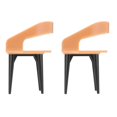 thumbnail image 4 of Mini Plastic Chair Ornament Set for Doll House Decoration Durable Design 2 Pcs, 4 of 5