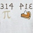 thumbnail image 3 of CafePress - Pi Vs Pie T Shirt - Men's Classic Graphic T-Shirt, 3 of 4