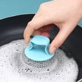 thumbnail image 7 of Stainless Steel Scrubber with Ergonomic Handle, Heavy-Duty Kitchen Pan, Pot, Grill, Stove Scrubber for Tough Stains, Multi-Surface Cleaning, 7 of 7