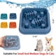 thumbnail image 3 of Adecuado para perros pequeños y medianos con dispositivo de alimentación lenta, comedero para perros, antideglución y dieta saludable, 3 of 5
