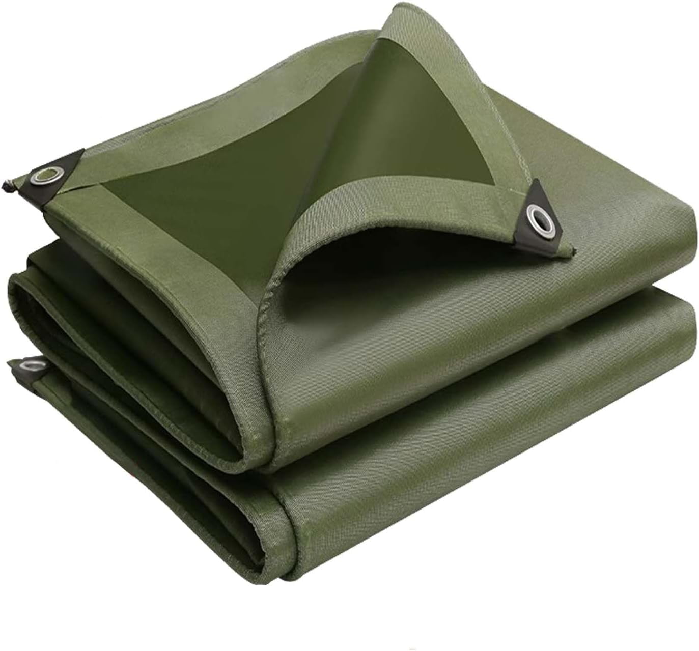 Xpose Safety Canvas Tarp - Tan 12' x 24' Duck Canvas Heavy Duty 12