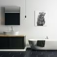thumbnail image 3 of Stupell Industries Bear Bathroom Splash Animals & Insects Painting Gallery Wrapped Canvas Art Print Wall Art, 24 x 30, 3 of 8
