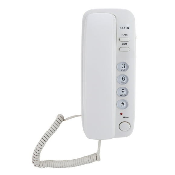 Téléphone, Dernier Numéro Mural Sans Identification de l'Appelant Appel Silencieux Téléphone d'Hôtel pour la Maison