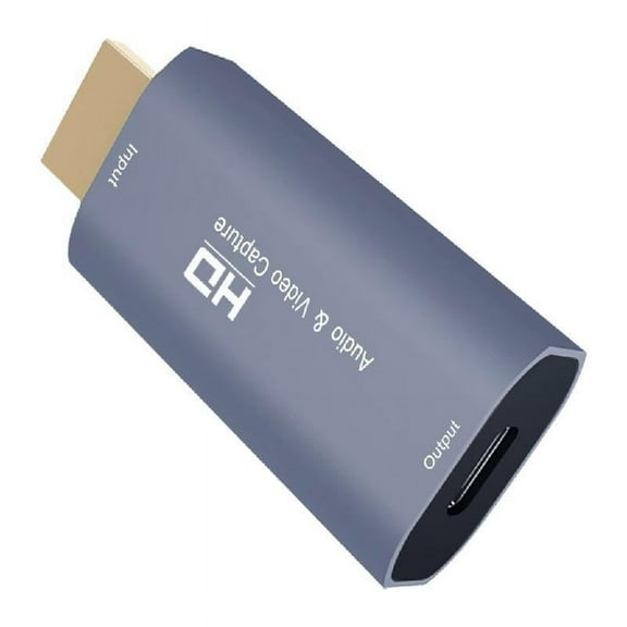 USB C Video Capture Card 4K Input 1080P Output for Live Streaming Content