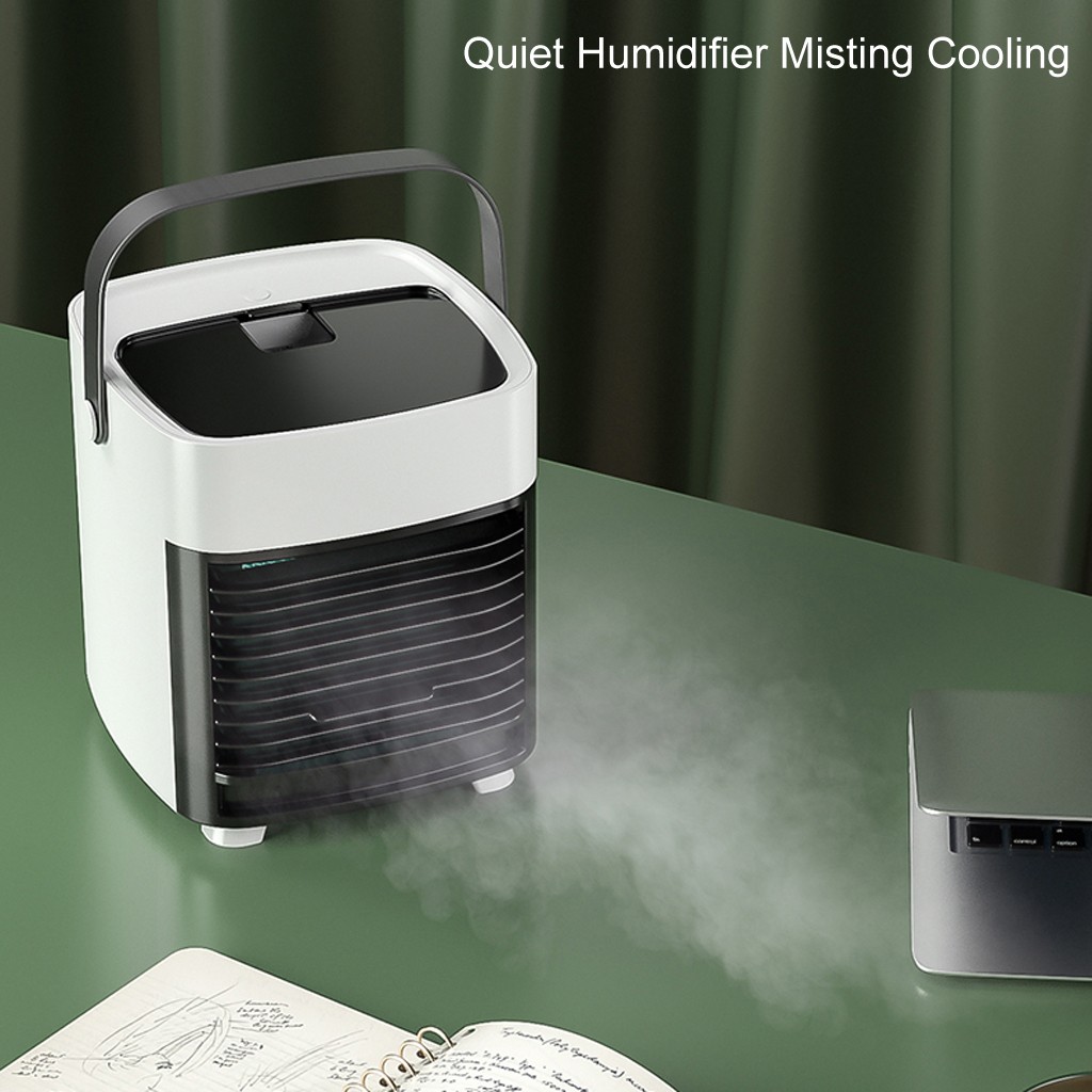 Fan 3 Fan Air Speeds Adjustable Humidifier Quiet Conditioner Air Cooler
