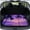 Purple Sunset Beach, variant on Yuyamidu Purple Hummingbird Floral Car Trunk Mat, 29-39 Inches Universal Fit Non-Slip Rear Cargo Liner for SUV Sedan Truck, Machine Washable All Weather Vehicle Interior Decor