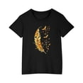 thumbnail image 1 of RXIRUCGD 2025 Vêtements d'Été pour Enfants T-shirt Imprimé Mode Mignon Col Rond Manches Courtes, 1 of 5