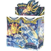 Pokemon TCG: Sword & Shield - Boîte de présentation de boosters Silver Tempest - 36 paquets [Jeu de cartes, 2 joueurs]