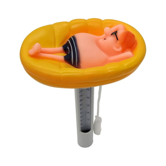 Pedty 1X Swimming Pool Thermometer,Hygrometer,Floating for Swimming Pool Pond Tub Water Turtle 1Ml