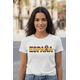 thumbnail image 2 of Playera Blanca Unisex Estampada España, 2 of 4