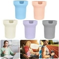 thumbnail image 1 of YAOMOBB Scratch Resistant Cup Boot Noise Reducing Scratch Resistant Silicone Boot for 40OZ Tumbler Bottom Protection, 1 of 6