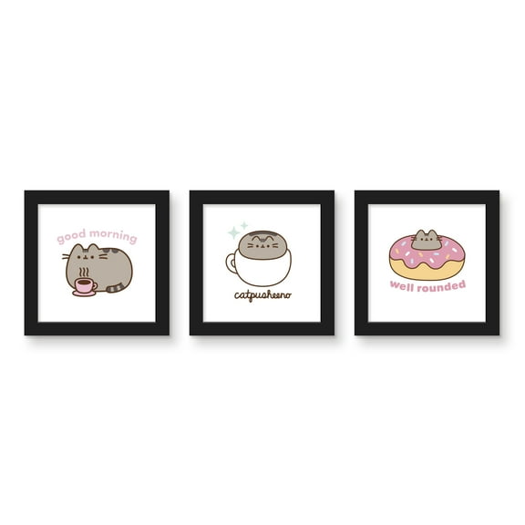 Gallery Pops Pusheen - Morning Wall Art Bundle (3-Pack)