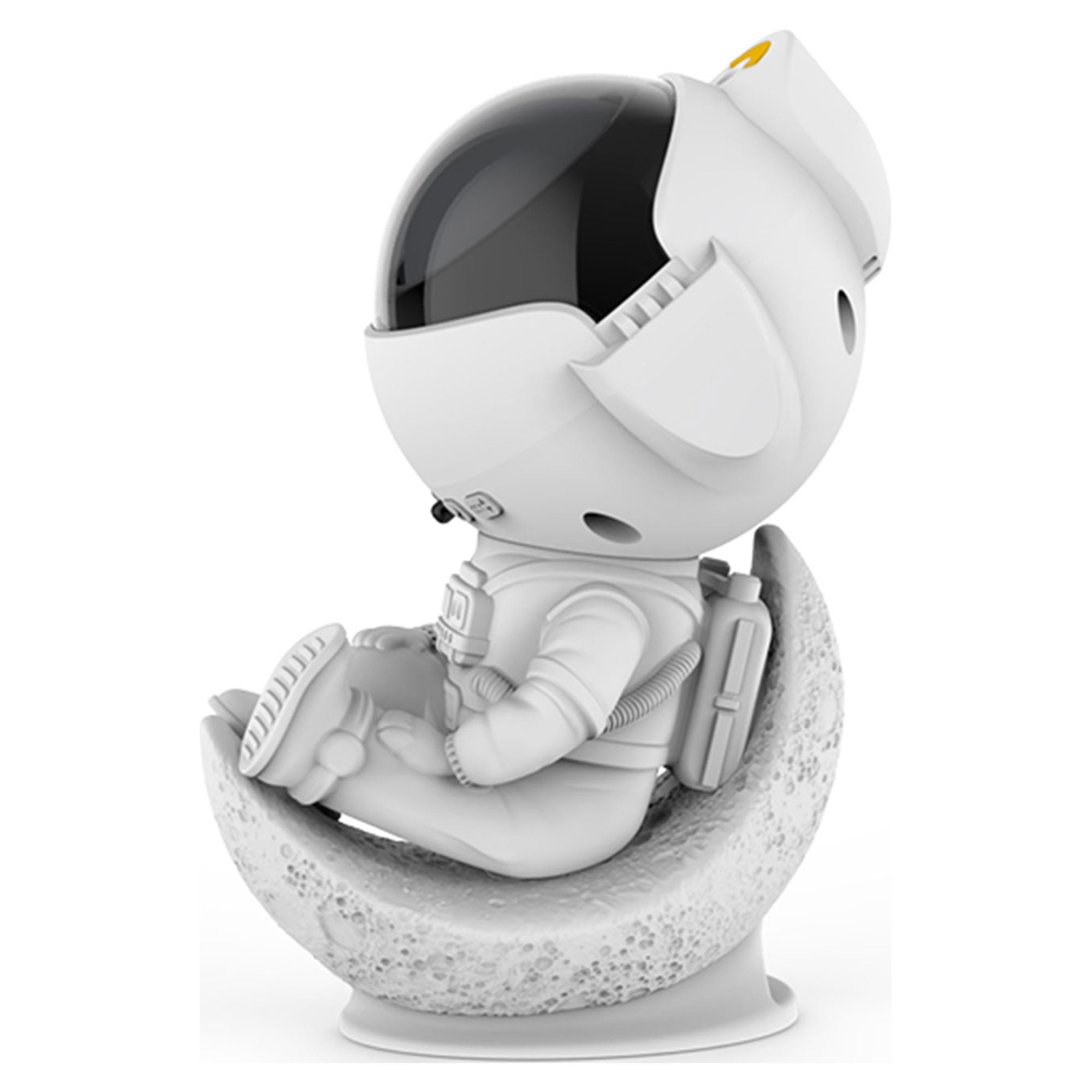 SUMKEA Aurora Light Projector, Space-man with Moon Base, White