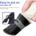 thumbnail image 4 of Paw Protectors Shoes for Small Medium Size Dogs Winter Booties for Puppies 4PCs B7, 4 of 5