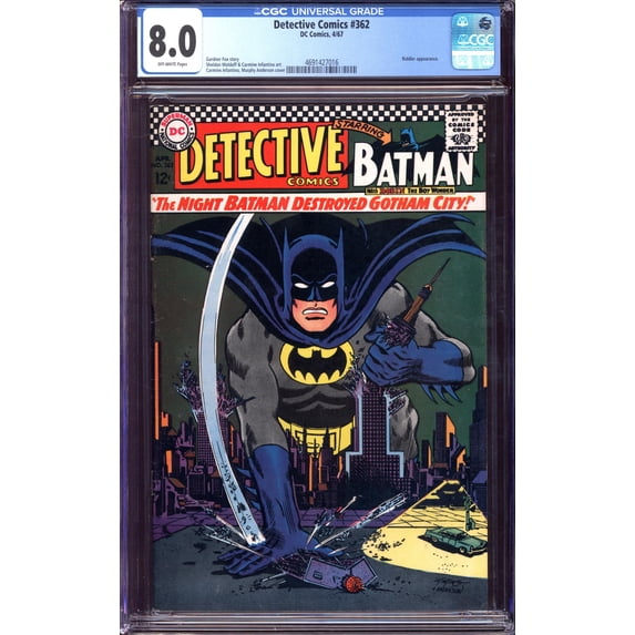 Detective Comics #362 - CGC 8 Comic Book