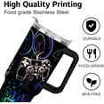 thumbnail image 4 of Cool Gamer Gifts for Men 40 oz Tumbler with Handle Straw Lid 40oz Gaming Gifts for Gamer Double Stainless Steel Insulated Cup Gamer Travel Coffee Mug Gamer Room Decor, 4 of 6