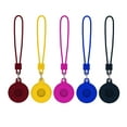 thumbnail image 3 of Suitable For Apple Airtags Protective Sleeve Liquid Silicone Round Protective Shell Airtags Tracker Positioning Hand Strap, 3 of 9