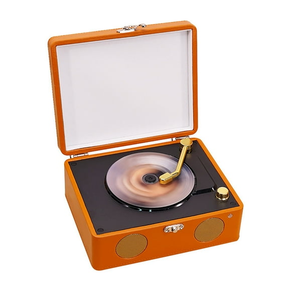 Retro Suitcase CD Player Portable Home Speakers Multi-functional