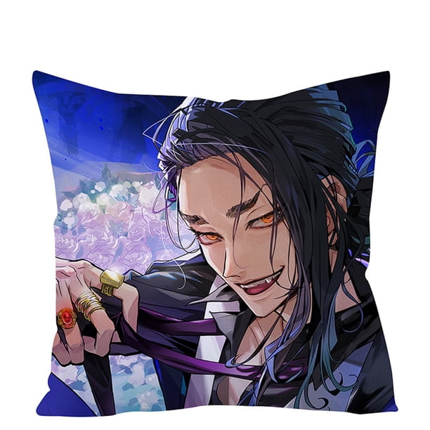 Funda de cojín decorativa con forma de esvástica de Tokio, 45 x 45 cm