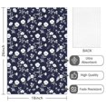thumbnail image 2 of 2 Pcs Pioneer Flower Floral Print Pattern Kitchen Towels, Funny Microfiber Dish Towel Set, 18" X 26" Tea Towels, 2 of 6