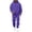 Purple-B#11085bb, variant on Hearthz Fleece Zip Up Men's Hoodie Tracksuit 2 Pieces Set Oversized Athletic Jacket and Sweatpants Fall Winter Warm Athletic Mens Sweatsuits Saffron S