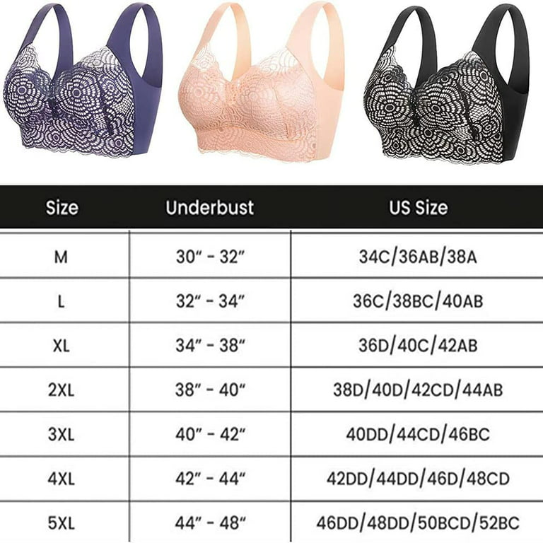 2023 New Slimory Lymphvity Detoxification and Shaping & Powerful Lifting Bra,  Sexy Lace Comfort Wire-Free Bra Plus Size 