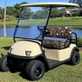thumbnail image 4 of Pzuqiu Vintage Mushroom Floral 2-Piece Golf Cart Seat Covers Set - Breathable Washable Universal Fit for Most 2-Seater Golf Carts, 4 of 10