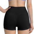thumbnail image 5 of WPPGONE Legging Shorts for Women High Waisted Pleated Butt Lifting Skinny Fit Stretchy Comfortable Bottoms Yoga Sports Gym Athletic Shorts, 5 of 5