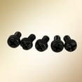 thumbnail image 3 of M3x6mm Vis en Nylon Plastique Noir Isolé M3 Vis de Machine 100 Pcs, avec Tête Ronde Croisée, pour Projets DIY, 3 of 7