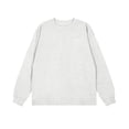 thumbnail image 1 of Blusas y camisas de manga larga con cuello redondo para hombre, informales, lisas, empalmadas, de manga larga, de alta elasticidad, que mantienen el calor, top de algodón para hombre, 1 of 5