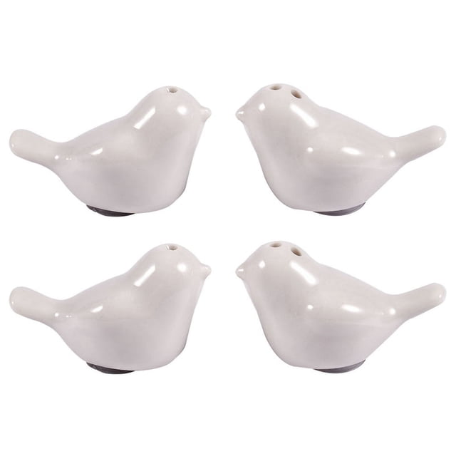 2 Juego de Los Pajaros Del Amor de Ceramica de la Boda Saleros Y Pihombresteros Personalizada Favores -, Color