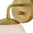 thumbnail image 5 of 84300LCB Lark Julep - 5W 1 LED Medium Wall Sconce-10 Inch Tall and 6 Inch Wide-Lacquered Brass Finish, 5 of 13
