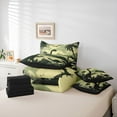 thumbnail image 6 of Manfei Retro Animal Dinosaur 7-Piece Bedding Comforter Set,Hawaii Sea Beach King Bedding Sets,Tropical Plant Coconut Tree Bed Sheets For Teens,Luxury Bedroom Decor Reversible, 6 of 8