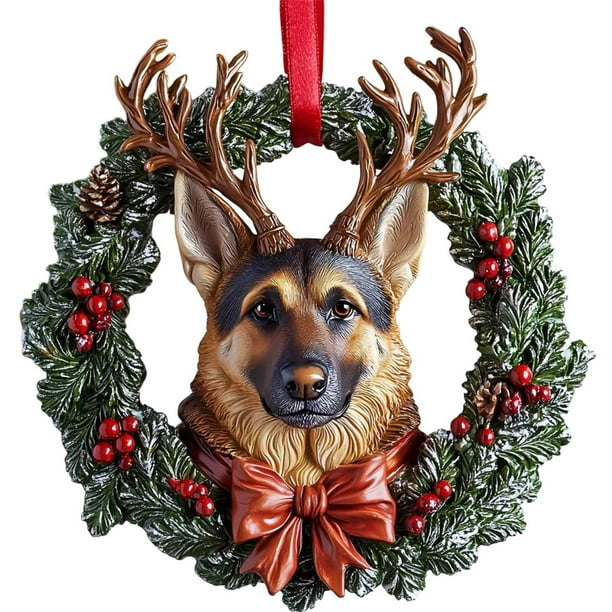 Colgante acrlico decorativo para regalo de dulces navideños