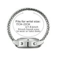 thumbnail image 5 of Hearkent Atomic Digital Talking Watch For Elderly Receives US signals Automatic Time And Date correction Big Numbers Easy To See Loud And Clear Male English Speaking (SILVER), 5 of 6