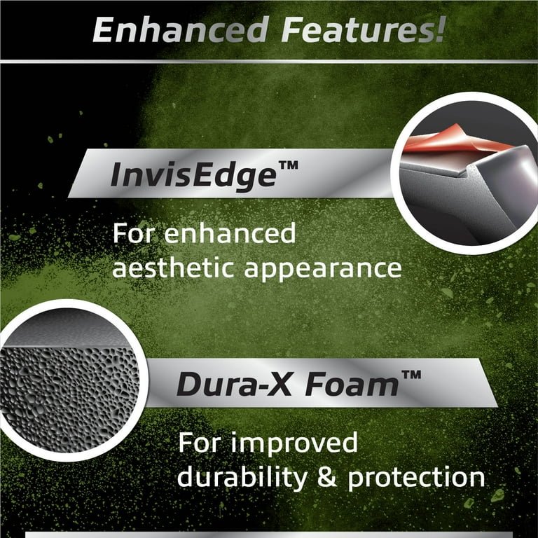 EZ Flares XL - 2-inch Universal Offroad Foam Rubber Fender Flares