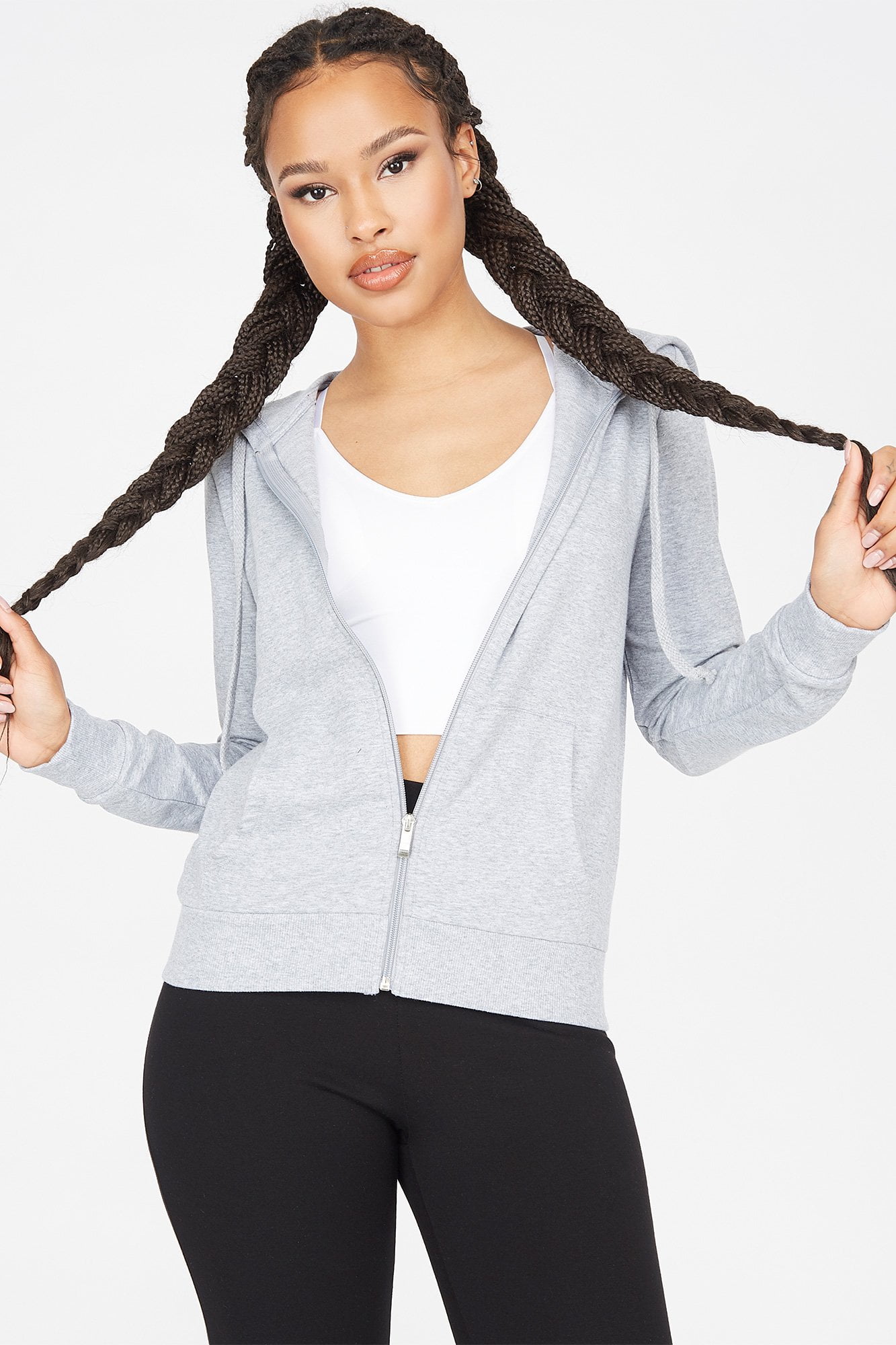 Urban Women's Basic ZipUp Hoodie Walmart Canada