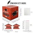 thumbnail image 3 of Orange Graduation Money Gift Box – DIY “GRAD” Themed Banknote Extraction Card Holder for Parties, 3 of 9