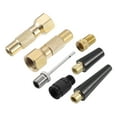 thumbnail image 1 of Unique Bargains Air Nozzle Kit with Quick Connector Brass for Most Tire Gauges Pressure Gauge Air Inflators, 1 of 6