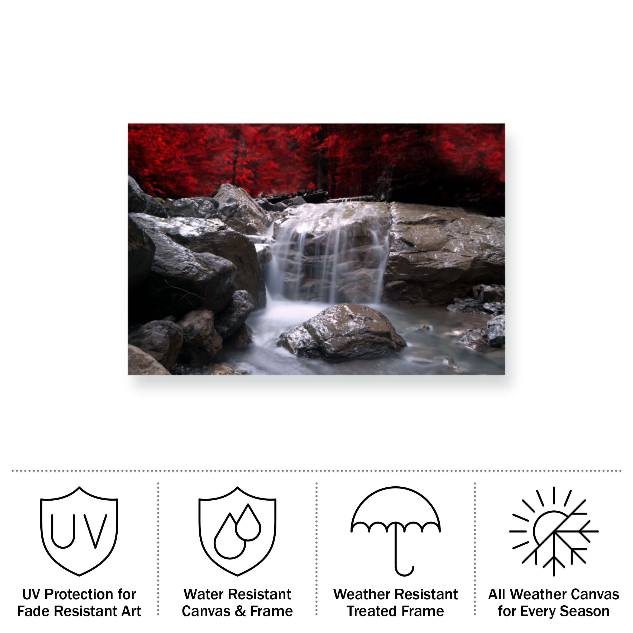 Philippe Sainte 'Red Vison' Outdoor All-Weather Wall Decor