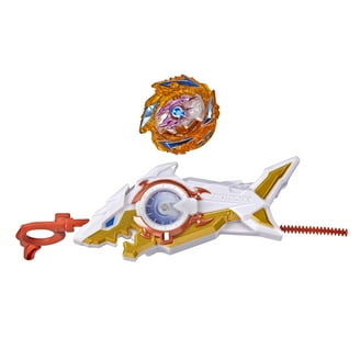 Hasbro Beyblade Burst Slingshock Rip Fire Starter Pack - Z Achilles A4, Light-Up Top & Launcher, Multicolor