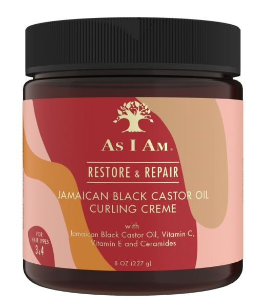 As I Am Jamaican Black Castor Oil Curling CrMe