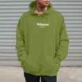 thumbnail image 5 of MIASHUI Men's Christian Scripture Print Pullover Hoodie Religious Theme Long Sleeve Casual Comfortable Sweatshirt Green,XXL, 5 of 6
