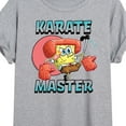 thumbnail image 3 of SpongeBob SquarePants - Karate Master - Juniors Ideal Flowy Muscle T-Shirt, 3 of 6