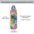 thumbnail image 4 of HELLHERO Butterfly Soft Fabric Ironing Board Cover 3 Fasteners Easy to Clean Replacement Ironing Board Dust-Proof Cover for Table Top, 4 of 4