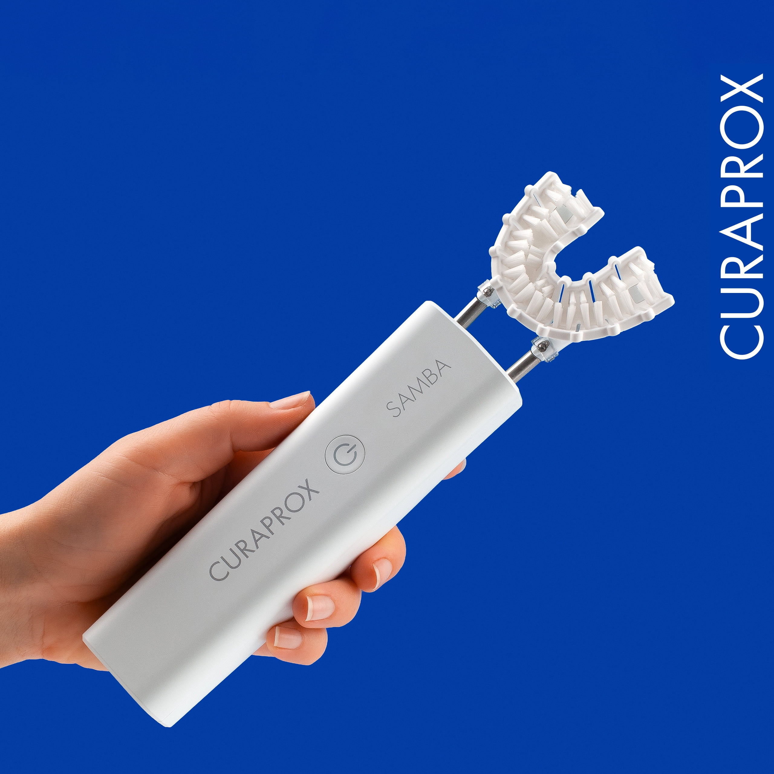 Curaprox Samba Toothbrush, Robotic Full-Mouth Toothbrush for Effortless 60-Second Cleaning