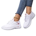 thumbnail image 5 of IEMIEMIEM Women's Running Shoes 2026 Breathable Soft-Soled Low-top Slip on Walking Training Shoes Comfortable Outdoor Sports Sneakers White 8 Wide, 5 of 5