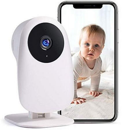 Nooie Motion Detection 1080P Baby Monitor Camera, White